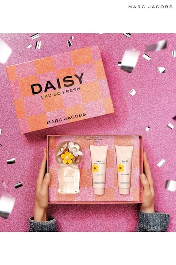 Marc Jacobs Daisy So Fresh Eau de Toilette 75ml, Body Lotion 75ml & Shower Gel 75ml Gift Set (Worth £111) (AF0197) | £79