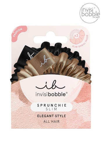 Invisibobble Slim True Golden Sprunchies 2 Pack (AF0694) | £10