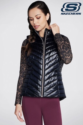 Skechers Black Go Shield Shine Gilet (AF6015) | £59