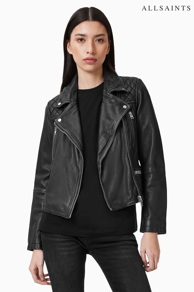 All saints womens biker jacket shop