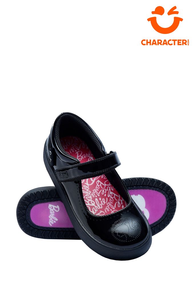 Next girls black shoes shop