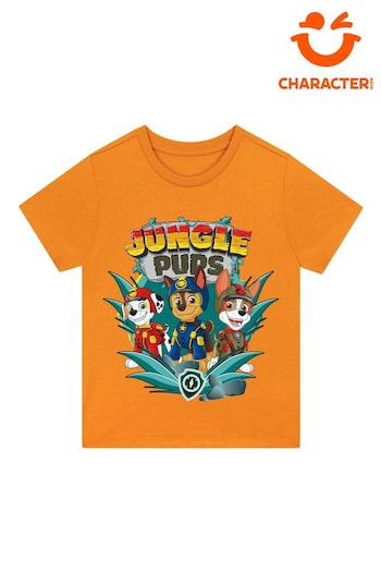 Character Orange PAW Patrol Jungle Pups T-Shirt (AF6913) | £11