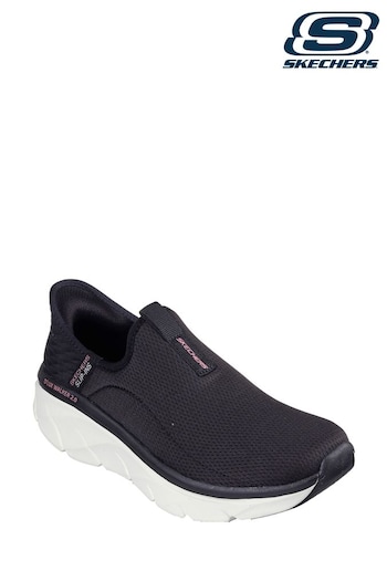 Skechers Black D'Lux Walker 2.0 Shoes (AF7292) | £89