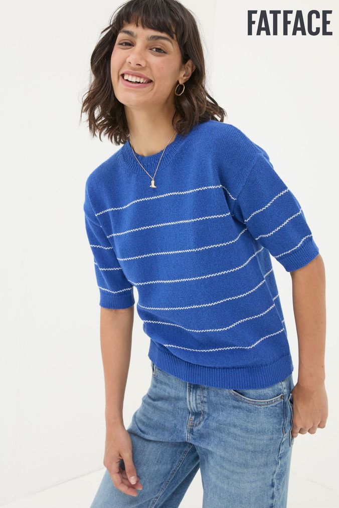 Buy Women s Jumpers Short Sleeve Knitwear Online Next UK