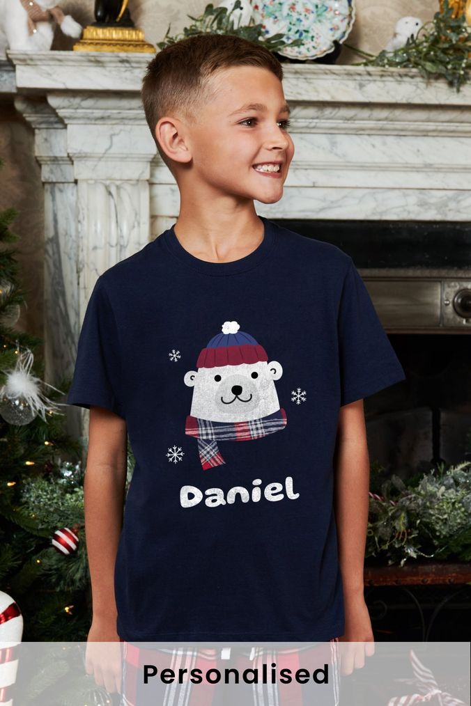 Boys christmas short pyjamas online
