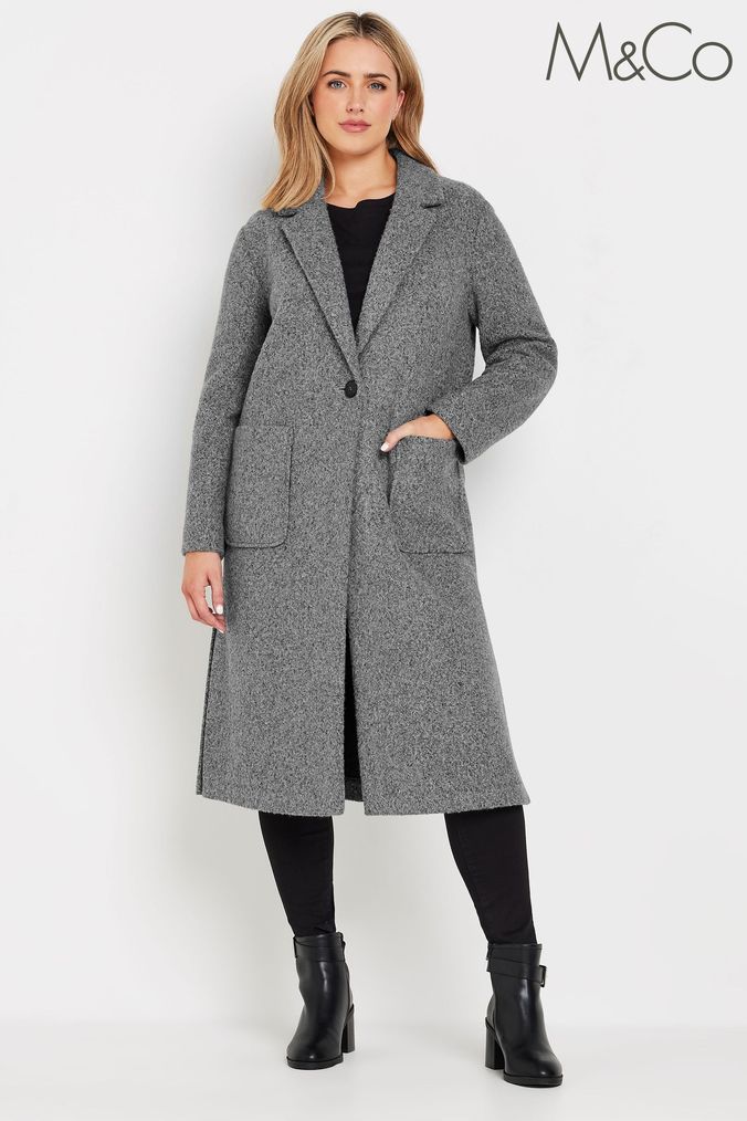 Next grey check coatigan store