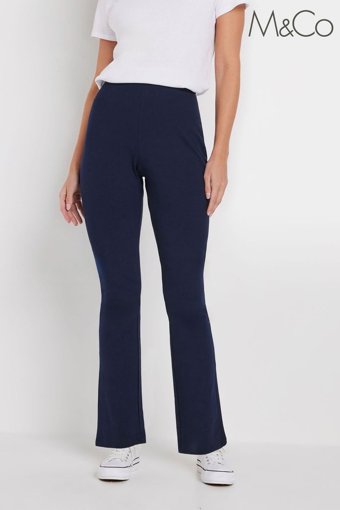 Next womens trousers navy best sale