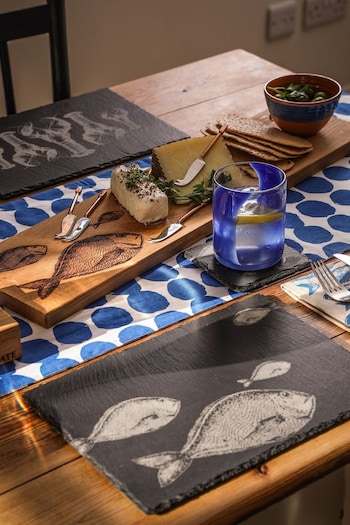 Selbrae House Oak Fish Repeat Large Serving Platter (AG2458) | £45