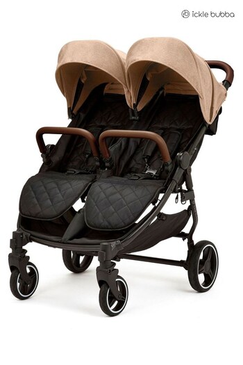 Ickle Bubba Biscuit Venus Double Prime Stroller (AG3095) | £399