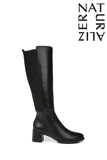 Naturalizer Brent Wide Fit Knee High Black Boots (AG4267) | £230