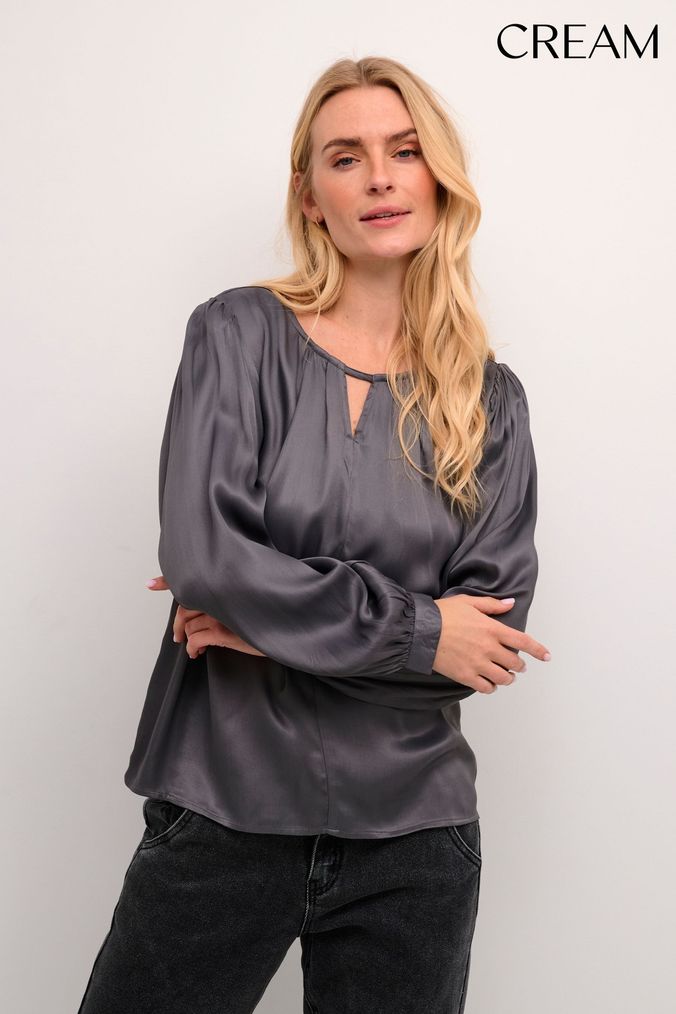 Buy Grey Satin Tops Online Next UK