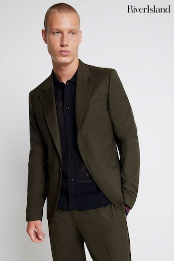 River Island Green Suit Jacket (AG4535) | £75