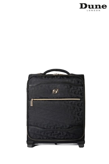 Dune London Black Oriel 2 Wheel Underseat Cabin Case (AG4696) | £99