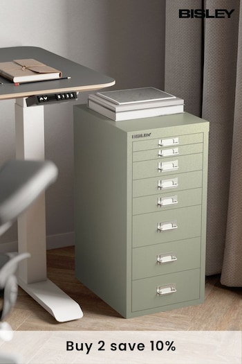 Bisley Green MultiDrawer A4 Filing Cabinet (AG4976) | £150