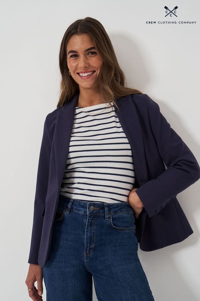 Next blue blazer womens on sale