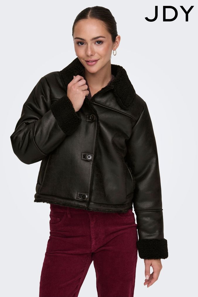 Buy Women s JDY Faux Fur Coatsandjackets Online Next UK