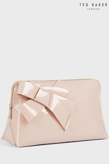 Ted Baker Pink Nicco Knot Bow Washbag (AG7017) | £32