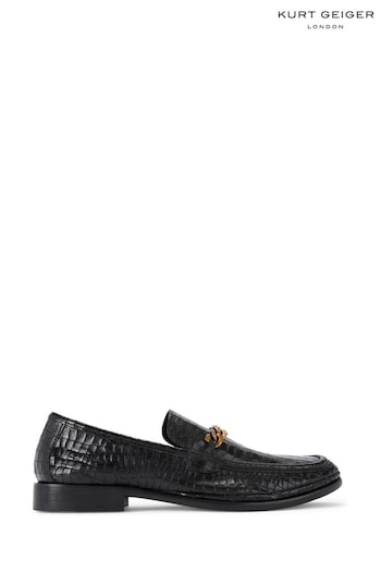 Kurt Geiger London Luca Black Loafers (AG7242) | £219