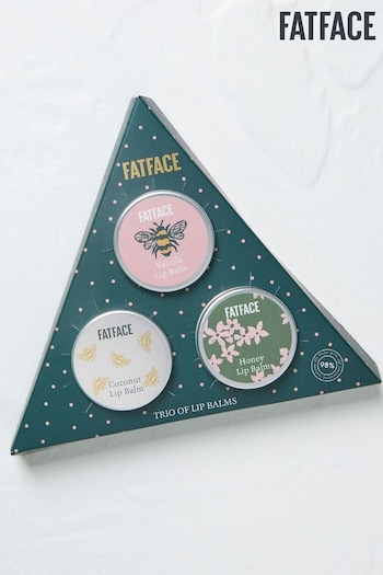 FatFace MultiColour Trio Lip Balm Gift Set (AG8486) | £12.50