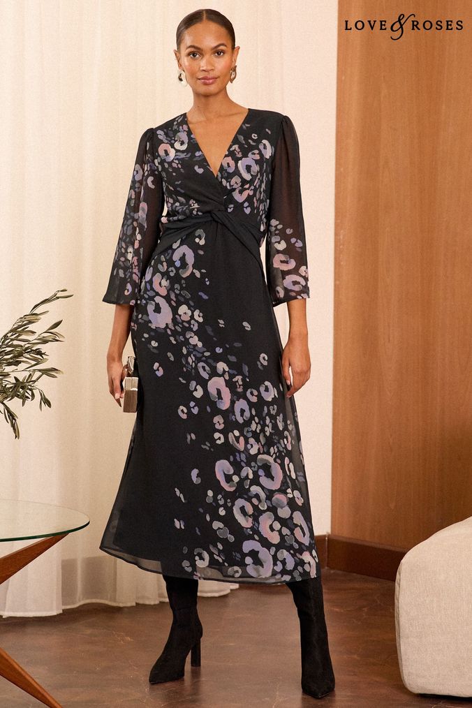 Next midi wrap dress outlet