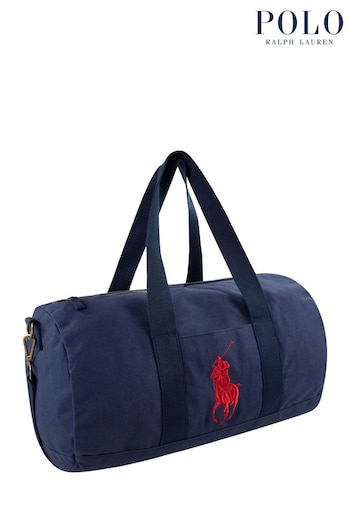 Polo Ralph Lauren Navy Polo Player Duffle Bag (AG9059) | £105