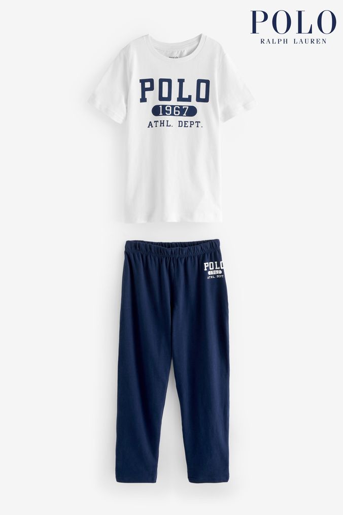 Polo pajamas boys outlet