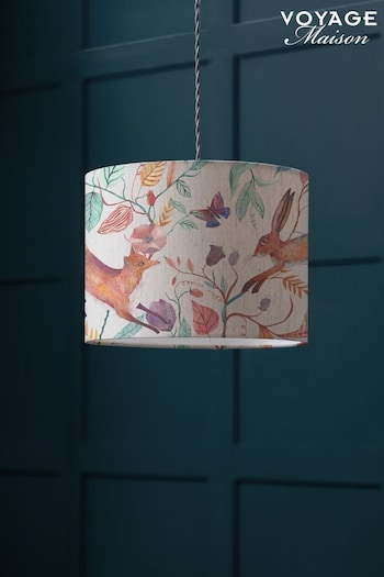 Voyage Maison Linen Leaping Into The Fauna Eva Lampshade (AG9225) | £58 - £78