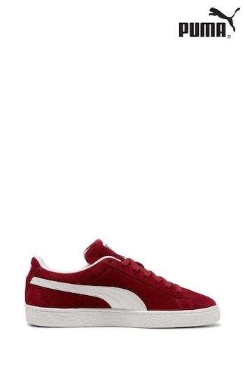 Puma Dark Red Suede Classic Sneakers (AG9556) | £70