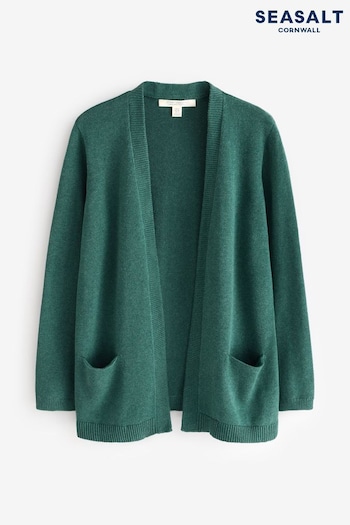 Seasalt Cornwall Green Riverboat Cardigan (AG9687) | £70