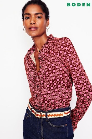 Boden Pink Caroline Jersey Shirt (AH4648) | £55