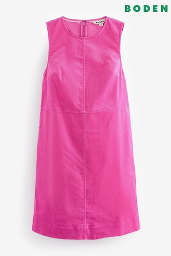 Boden Pink Pia Cord Shift Dress (AH4730) | £80