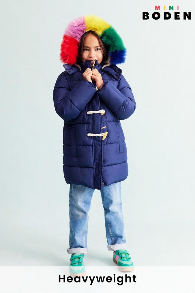 Boden girls parka on sale