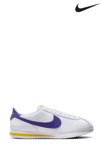 Nike White/Blue Cortez Trainers (AH5074) | £90