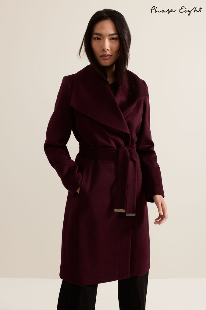 Women s Red Long Coats Jackets Next Official Site