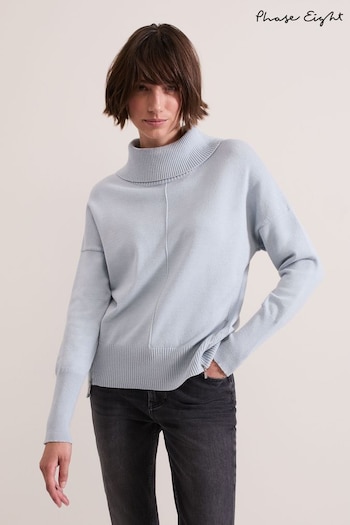 Phase Eight Blue Steph Jumper (AH5573) | £89