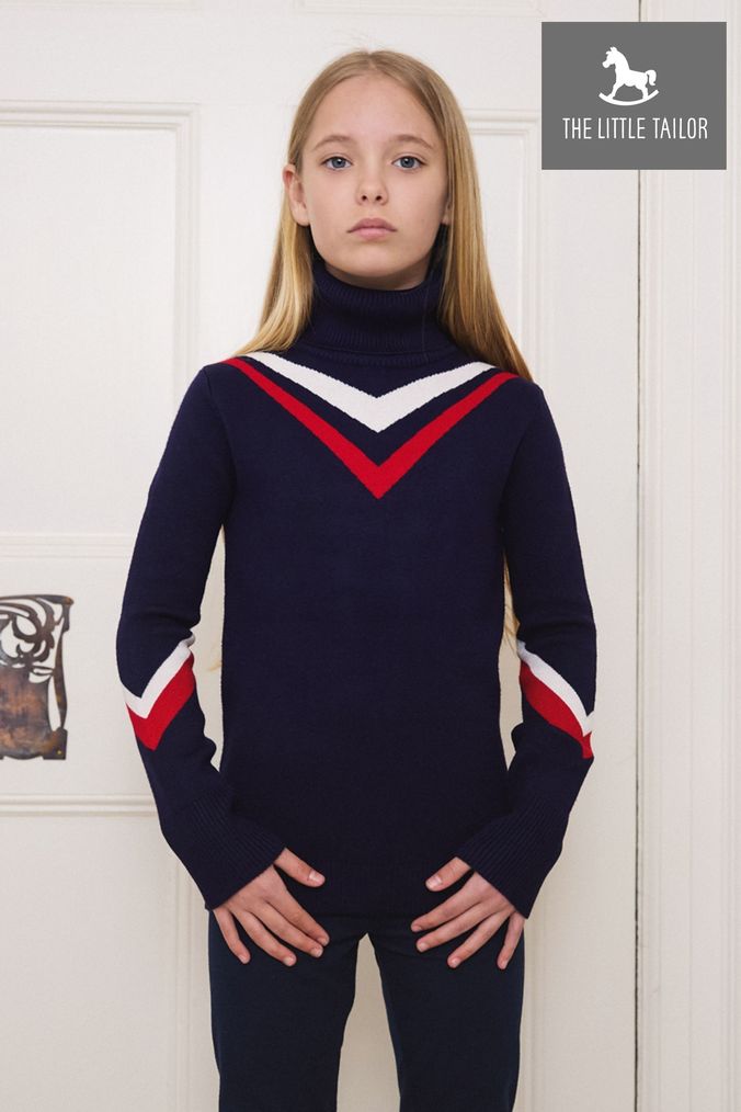 Roll neck jumper baby girl deals