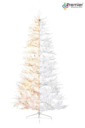 Premier Decorations Ltd White 5.5ft Pencil Pine White Christmas 7ft Tree (AH6293) | £265