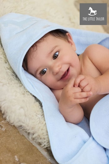 The Little Tailor Baby Hooded Bath Towel (AH6472) | £22