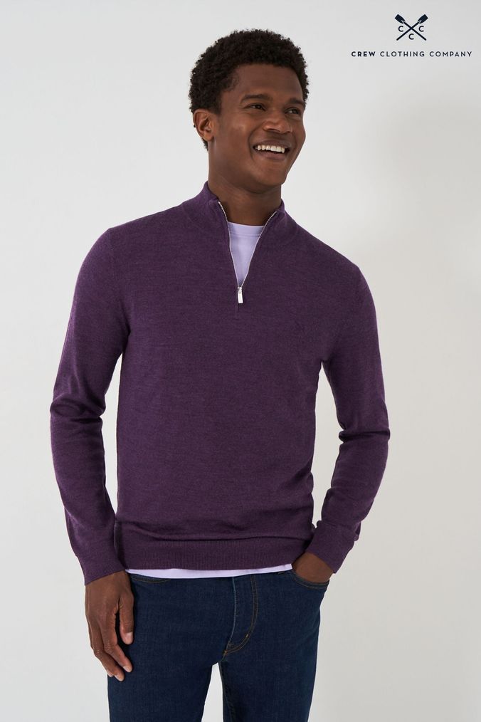 Zip neck pullover on sale
