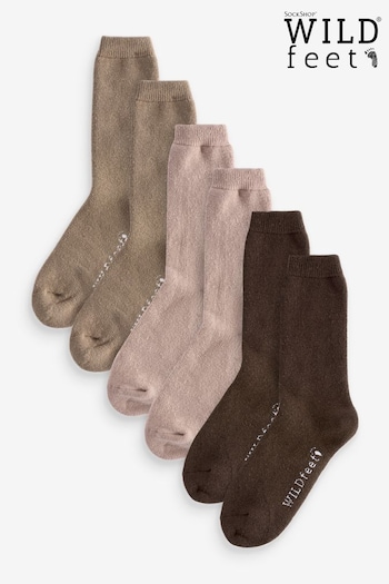 Wild Feet Natural Thermal Boot Socks (AH6755) | £16