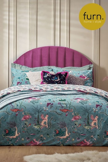 Furn Blue Athena Mythological Duvet Cover Set (AH8181) | £19 - £36