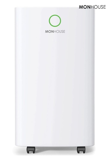 MONHOUSE White 12L Day Digital Dehumidifier with Wifi Enabled (AH8207) | £170