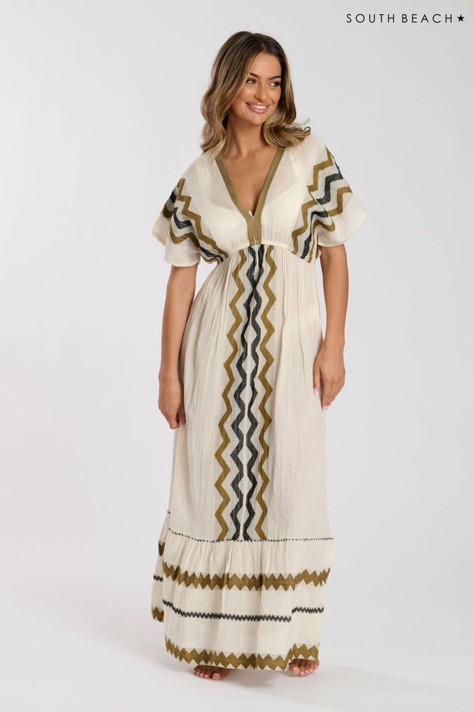 Buy Women s South Beach 100 Cotton Dresses Online Next UK