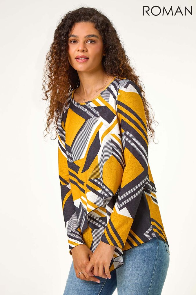 Next womens yellow tops discount