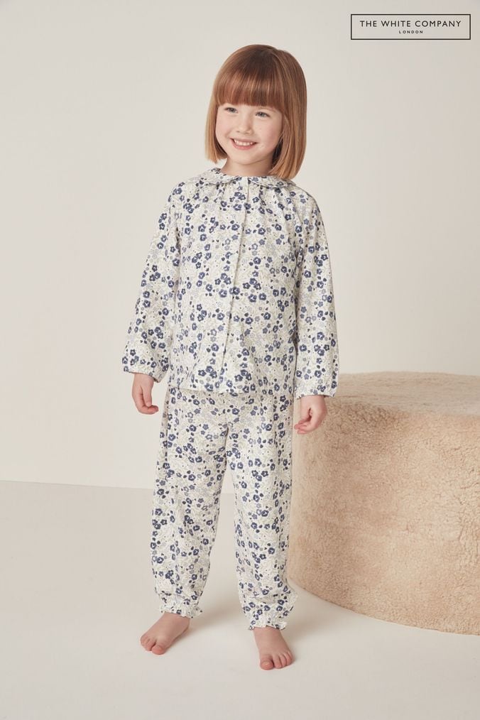 White company childrens pyjamas best sale