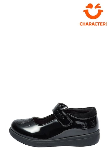 Character Black Gabbys Dollhouse School Shoes (AJ0474) | £25