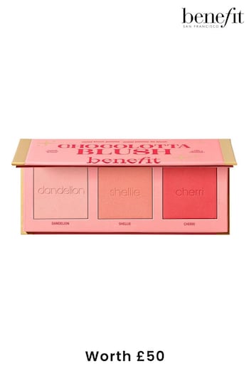 Benefit Chocolotta Blush Dandelion, Shellie & Cherry Blushers (Worth £49.50) (AJ0478) | £31