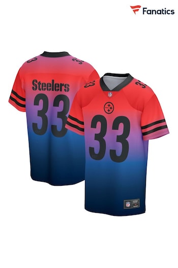 Fanatics Red NFL Pittsburgh Steelers Gradient Foundation Jersey (AJ0962) | £75