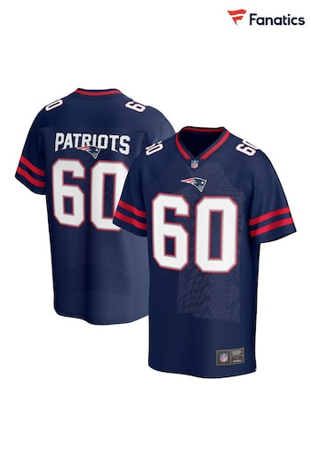 Fanatics Blue NFL New England Patriots Core Foundation Jersey (AJ0965) | £65