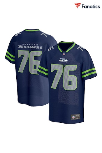 Fanatics Blue NFL Seattle Seahawks Core Foundation Jersey (AJ0966) | £65